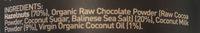 Rawtella Ingredients