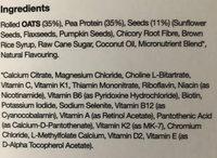 Granola Original Flavour Ingredients
