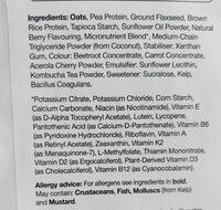 Huel Berry Flavour Ingredients
