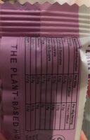 Misfits Protein Bar Nutrition Label