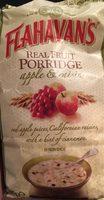 Flahavan's Real Fruit Porridge With Apples & Raisins, Whole Grain Oats, 21.16-Ounce Bags (pack Of 4) Report Card