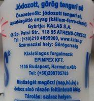 Classic (Jdozott, Grg Tengeri S) Ingredients