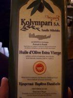 Huile D'Olive Extra Vierge Report Card