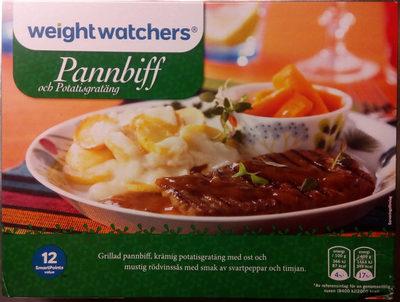 Weight Watchers Pannbiff Och Potatisgratng