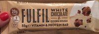 White Chocolate & Cookie Dough - Vitamin & Protein Bar Report Card
