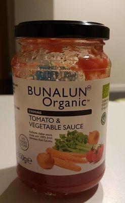 Bunalun Organic Tomato & Vegetable Sauce Gluten Free