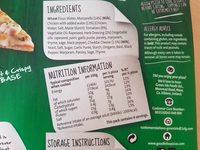 Stonebaked Thin Pizza: Chicken With Italian Style Dressing Nutrition Label