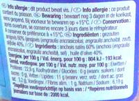 Filets D'anchois Ingredients