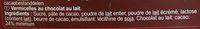 Vermicelles Au Chocolat Ingredients