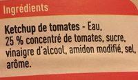 Tomato Ketchup Ingredients