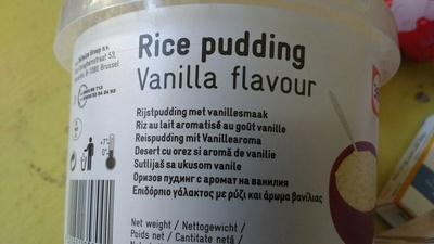 Pudding Riz Vanille 