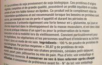 Purasana Plantaardige Soja Protene 90% Naturel 400G Bio Ingredients