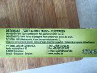 Spaghetti Fin Epautre Ingredients