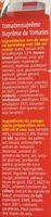 Soupe En Sachet Tomate 3 Units Ea Ingredients