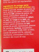 Royco Minute Soepen Veloute Gevogelte (doos 20 Stuks) Ingredients