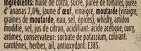 Sauce Brasil Ingredients