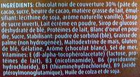 Snack Saveur Chocolat Noir & Blanc Ingredients