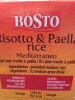 Risotto & Paella Rice Ingredients