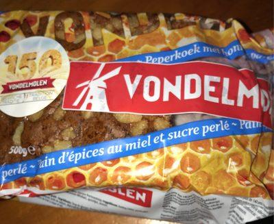 Vondelmolen, Peperkoek Met Honing En Parelsuiker 500gr