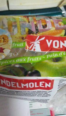 Vondelmolen Pain D'epices Aux Fruits 12X350G