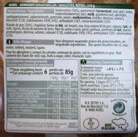 Boulettes Roties Ingredients