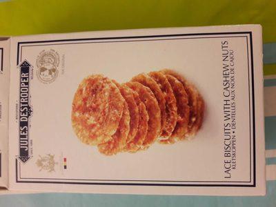 Destrooper Dentelles Aux Noix De Cajou 14X75G