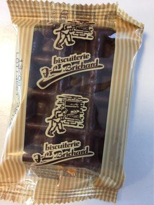 Petite Gaufre Vanille Une Face Cacao