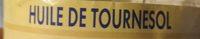 Huile De Tournesol Ingredients