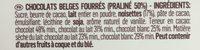 Guylian Fruits De Mer Pralin 12X168G Ingredients