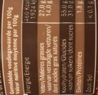 Choco Marino 1KG Ingredients