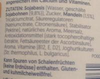 Natur Mit Mandeln Ingredients