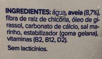 Avena Ingredients