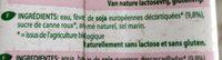 Boisson Au Soja Fraise Bio - 250ML - Provamel Ingredients