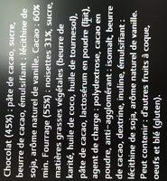 Bton Galler Noisettes-Noir Ingredients