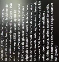 Bton Galler Mangue Passion-Noir Ingredients