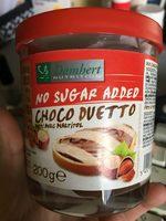 Choco Duetto Avec Maltitol Report Card