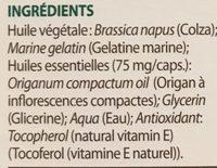 Capsules Olocaps Nez-gorge Ingredients