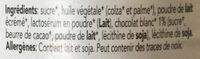 Pte  Tartiner Au Chocolat Blanc Belge Ingredients