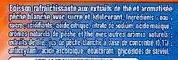 Th Glac Saveur Pche Blanche Ingredients