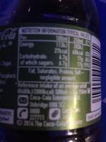 Coca-Cola Life Nutrition Label