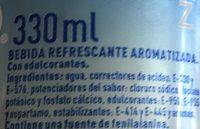 Aquarius Isotonic -lemon (diet) - Libre Sin Azcares Ingredients