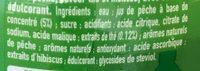 Th Noir Vasion Pche & Saveur Hibiscus Ingredients