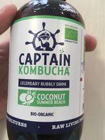 Kombucha Coconut Summer Beach 400ML Bio - Captain Kombucha Report Card