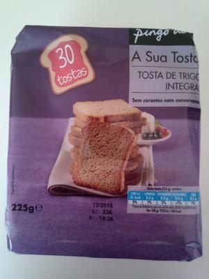 A Sua Tosta  Tosta De Trigo Integral