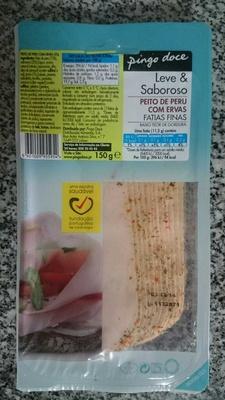Peito De Peru Com Ervas Fatias Finas