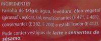 Panrico Corao De Trigo Ingredients