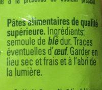 Cuscus Pisellini Ingredients