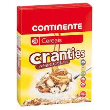 Cereais Cranties Amndoas E Mel
