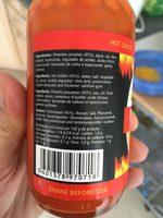 Macarico Sauce Piri Piri (grand Flacon) Ingredients