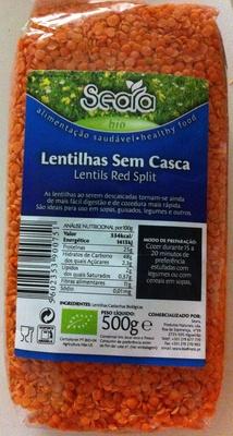 Lentilhas Sem Casca